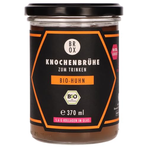 Brox Bio Knochenbrühe Huhn, 6 x 370ml Brox Bio Knochenbrühe Huhn, 6 x 370ml von Brox
