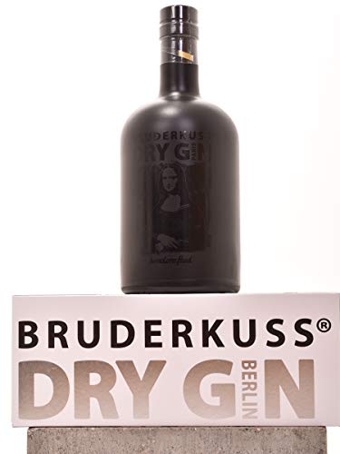 Bruderkuss Dry Gin 0,5l 46% Vol. Black Mona Edition limitiert 300 Stk. von Bruderkuss