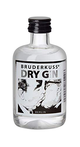 Bruderkuss Dry Gin 46% Vol. I 3x Miniatur 0,04 I Sparpack von Bruderkuss