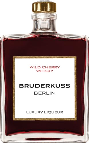 Bruderkuss Luxury Wild Cherry Whisky Likoer NV 0.5 L Flasche von Bruderkuss