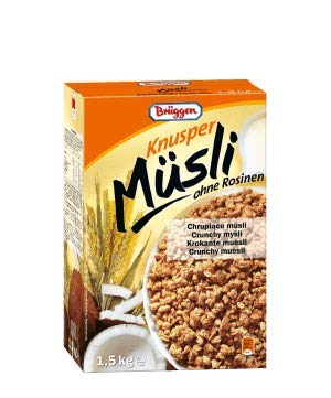 Brüggen Knusper-Muesli, (1 x 1500g) von Brüggen