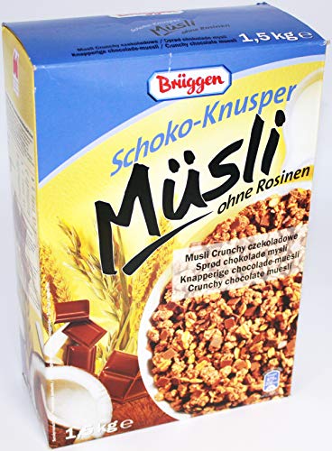 Brüggen Schoko-Knusper Müsli, 4er Pack (4 x 1.5kg) von Brüggen