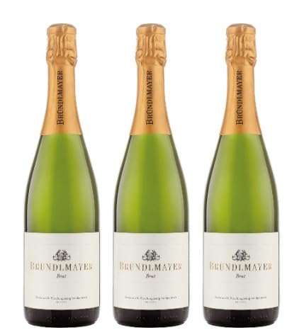 3x 0,75l - Bründlmayer - Brut Reserve - traditionelle Flaschengärung - Niederösterreich - Österreich - Schaumwein brut von Bründlmayer