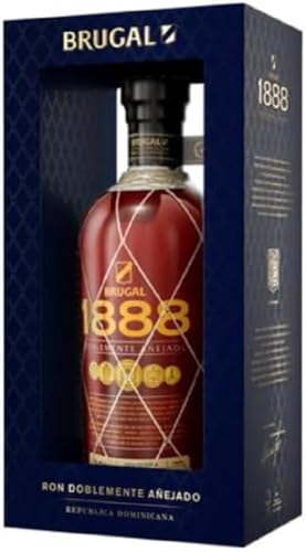 Brugal 1888 | Dominikanischer Premium Rum | mit Geschenkverpackung | zweifach gelagert für ein komplexes Aroma | 40% Vol | 700ml Einzelflasche Brugal 1888 | Dominikanischer Premium Rum | mit Geschenkverpackung | zweifach gelagert für ein komplexes Aroma | 40% Vol | 700ml Einzelflasche von Brugal
