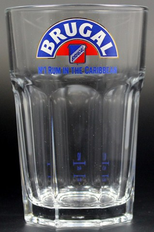 Brugal No. 1 Rum in the Caribbean Glas Brugal No. 1 Rum in the Caribbean Glas von Brugal