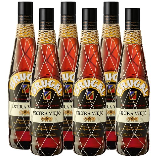 Brugal Ron Extra Viejo Rum Sparpaket 6 x 0,70 l Brugal Ron Extra Viejo Rum Sparpaket 6 x 0,70 l von Brugal