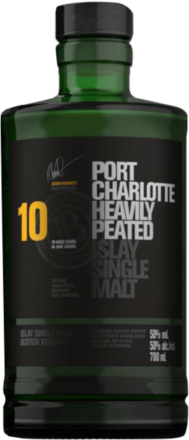 Port Charlotte 10 Year Old Heavily Peated Islay Single Malt Scotch Whisky