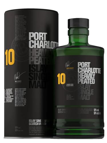Port Charlotte 10 Year Old Single Malt Whisky, 70cl von Bruichladdich