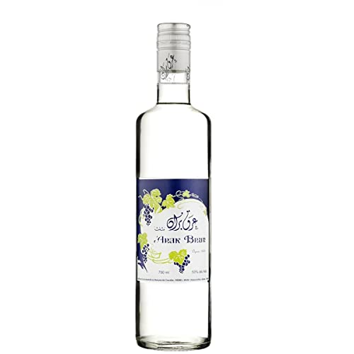 Brun - Original libanesischer Arrak, Anisschnaps mit 53% Vol. - Arak in 0,7 l Glasflasche Brun - Original libanesischer Arrak, Anisschnaps mit 53% Vol. - Arak in 0,7 l Glasflasche von Brun