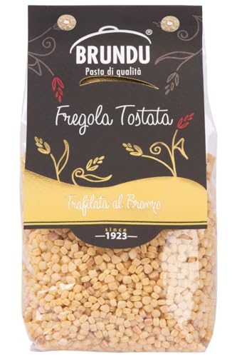 Brundu Pastificio, Fregola Tostada - Trafilata al Bronzo, Luxury Line, Fregula Sarda von Brundu