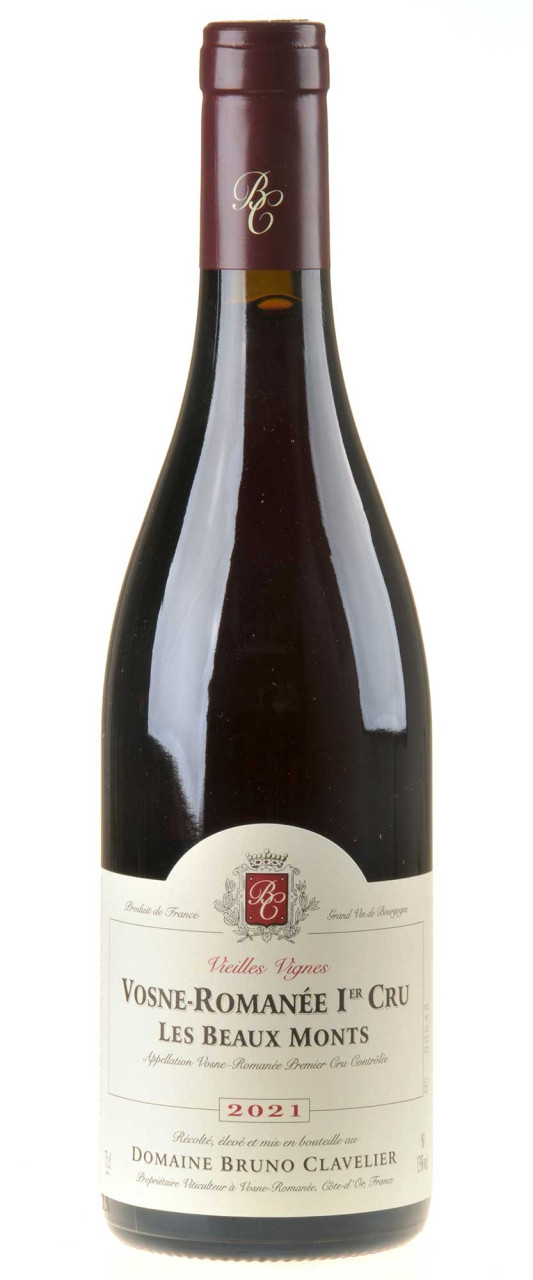 Bruno Clavelier Vosne Romanée 1er Cru Les Beaux Monts Bio 2021 von Bruno Clavelier