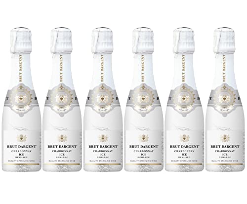 Brut Dargent - Ice Chardonnay, Sekt Halbtrocken (6 x 0.2 L) von Brut Dargent