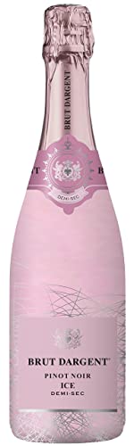 Brut Dargent - Ice Rosé Pinot Noir Halbtrocken Sekt, Méthode Traditionnelle (1 x 0.75 L) von Brut Dargent