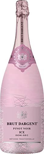 Brut Dargent - Ice Rosé Pinot Noir Halbtrocken Sekt, Magnum, Méthode Traditionnelle (1 X 1.5 L) von Brut Dargent