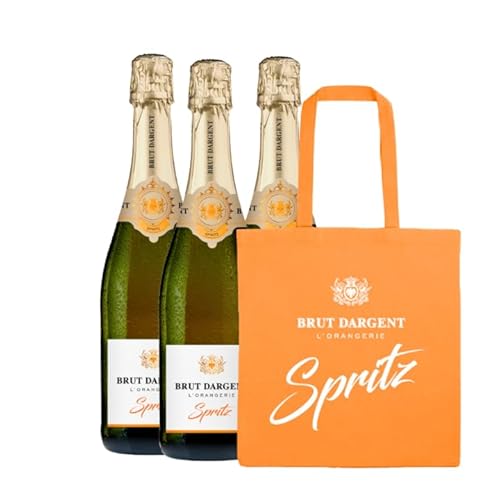Brut Dargent L’Orangerie Spritz | Mit eleganter Tragetasche | 3 Flaschen à 750ml | Perfekt für den Sommer Brut Dargent L’Orangerie Spritz | Mit eleganter Tragetasche | 3 Flaschen à 750ml | Perfekt für den Sommer von Brut Dargent