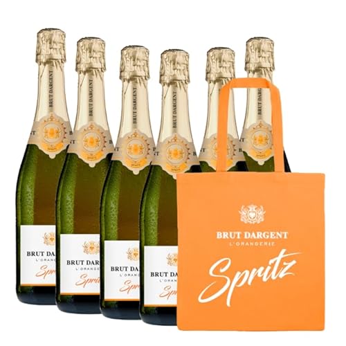 Brut Dargent L’Orangerie Spritz | Mit eleganter Tragetasche | 6 Flaschen à 750ml | Perfekt für den Sommer Brut Dargent L’Orangerie Spritz | Mit eleganter Tragetasche | 6 Flaschen à 750ml | Perfekt für den Sommer von Brut Dargent