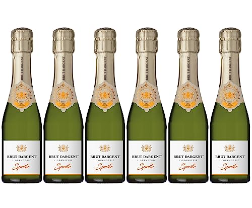 Brut Dargent L'Orangerie Spritz - Servierfertiger Spritz hergestellt aus Sekt mit aromatischen Bitterlikör aus natürlichen Orangen- und Kräuteraromen (6 x 0,20 L) von Brut Dargent