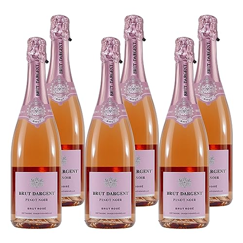 Brut Dargent Pinot Noir Brut Rosé (6 x 0,75L) von Brut Dargent