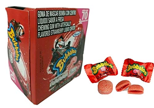 Bubbaloo Gum Strawberry (Pack of 60) by Bubbaloo von Bubbaloo
