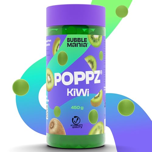 Popping Boba-Fruchtperlen für Bubble Tea - Fruit Bursting Tapioca Pearls von Bubble Mania | 450 G - Kiwi von BubbleMania
