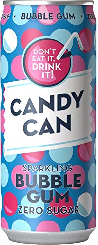 Candy Can Bubblegum (12 x 0,33L Dose) EINWEG inkl. gratis FiveStar Kugelschreiber von Bubblegum