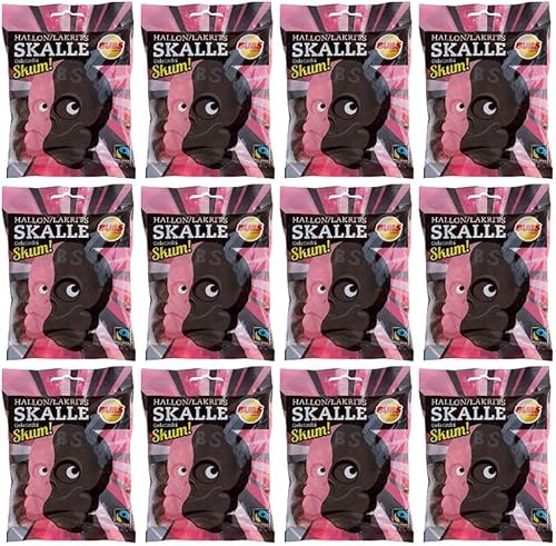 Bubs Skull Raspberry Foam Lakritze 12 Pack of 90g Bubs Skull Raspberry Foam Lakritze 12 Pack of 90g von Bubs