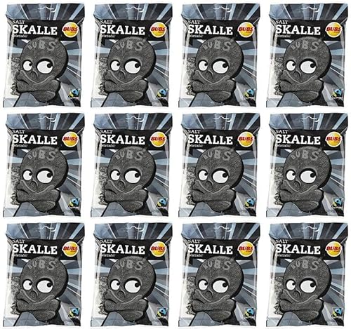 Bubs Skull Salty Lakritze 12 Pack of 90g Bubs Skull Salty Lakritze 12 Pack of 90g von Bubs