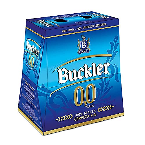 Buckler Alkohol Bier Malta 0,0-6 Flaschen X 25 cl. von Buckler