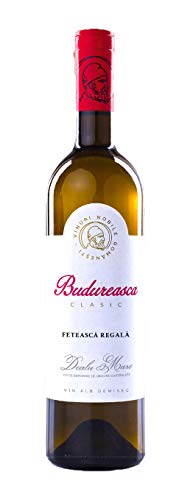 Budureasca | CLASIC Feteasca Regala – Weißwein halbtrocken aus Rumänien | 0.75 L DOC-CMD von Budureasca