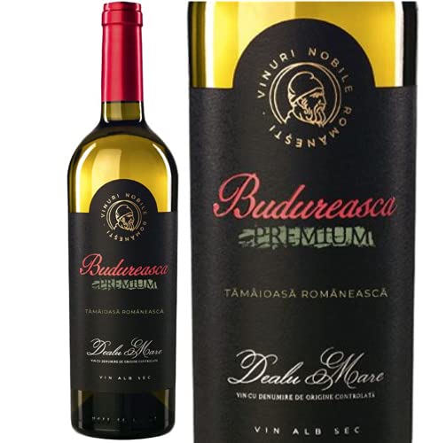 Karpaten Weine Budureasca Premium Tamaioasa Romanesca | Weisswein aus Rumänien Trocken 13,5 Prozent von Budureasca