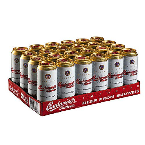 20 Dosen Budweiser Budvar EINWEG Pfand inklusive a 0,5l 5% vol. von Budweiser Budvar