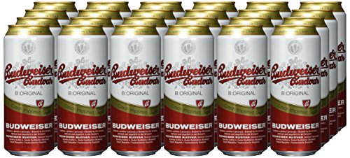 Budweiser Dose, EINWEG (24 x 0.5 l) von Budweiser Budvar