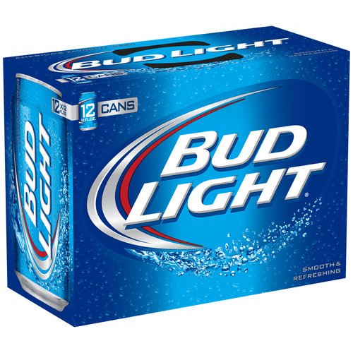 Bud Light 12 oz. (355 mL can) - 24 Pack von Budweiser