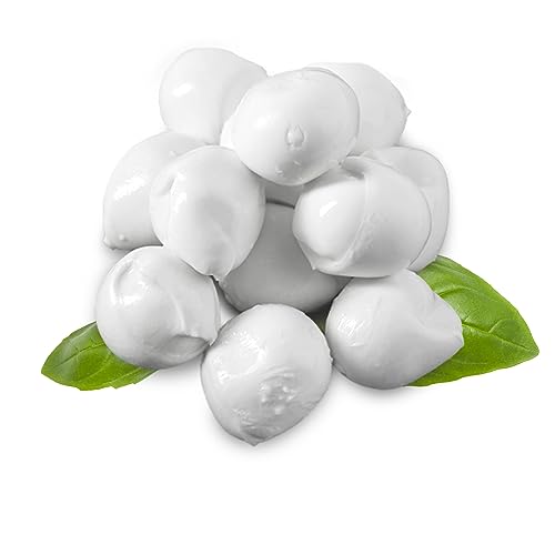 BÜFFEL BILL Cardinali di Bufala Campana D.O.P.-60x15g Kugeln I Cremig-weicher saftiger Mozzarella aus italienischer Büffelmilch I Geschmacksintensiv BÜFFEL BILL Cardinali di Bufala Campana D.O.P.-60x15g Kugeln I Cremig-weicher saftiger Mozzarella aus italienischer Büffelmilch I Geschmacksintensiv von Büffel Bill
