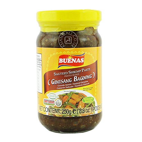 BUENAS Sautierte Garnelenpaste (pasteurisiert) Ginisang Bagoong - Regular 250 g von Buenas