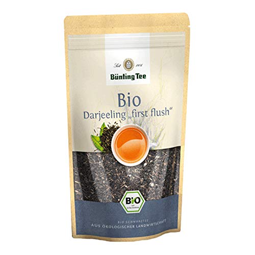 Bünting Tee Darjeeling "first flush" – loser Bio Schwarztee – 100g Bünting Tee Darjeeling "first flush" – loser Bio Schwarztee – 100g von Bünting Tee SEIT 1806