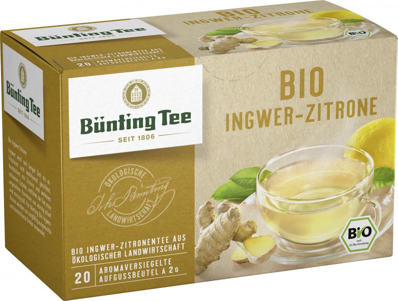 Bünting Bio-Ingwer-Zitrone von Bünting Tee