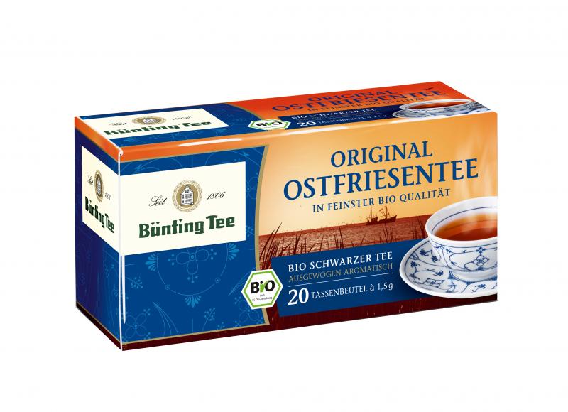 Bünting Original Ostfriesentee Bio Schwarzer Tee von Bünting Tee
