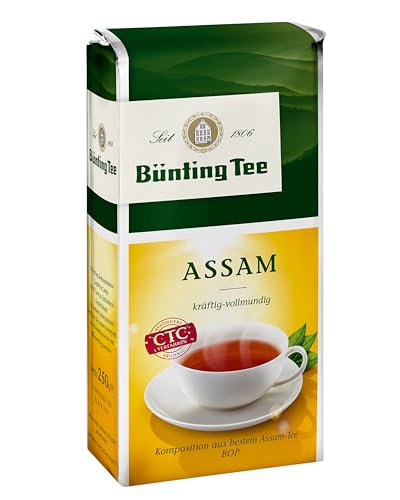 Bünting Tee Assam, 250g loser Tee 6er Pack von Bünting Tee