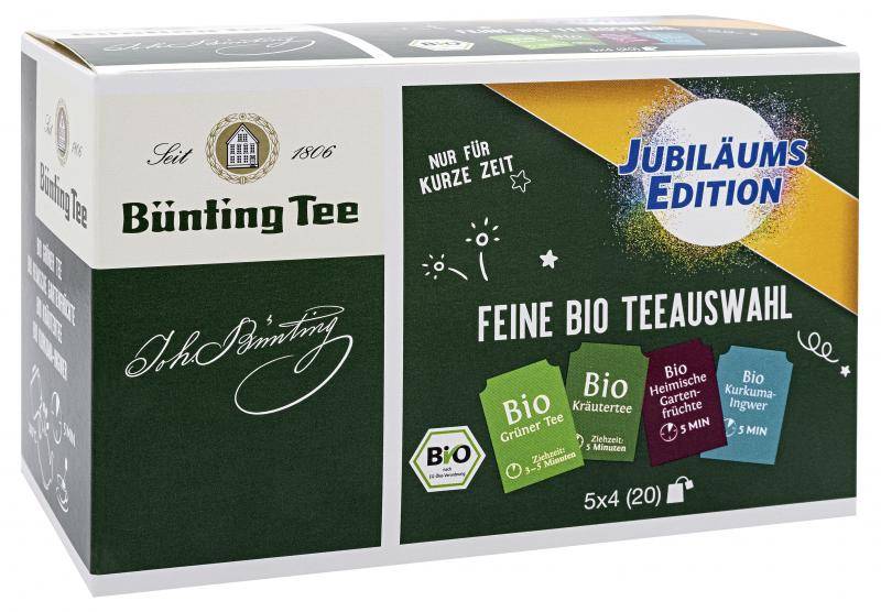 Bünting Tee Bio Jubiläums Mix von Bünting Tee