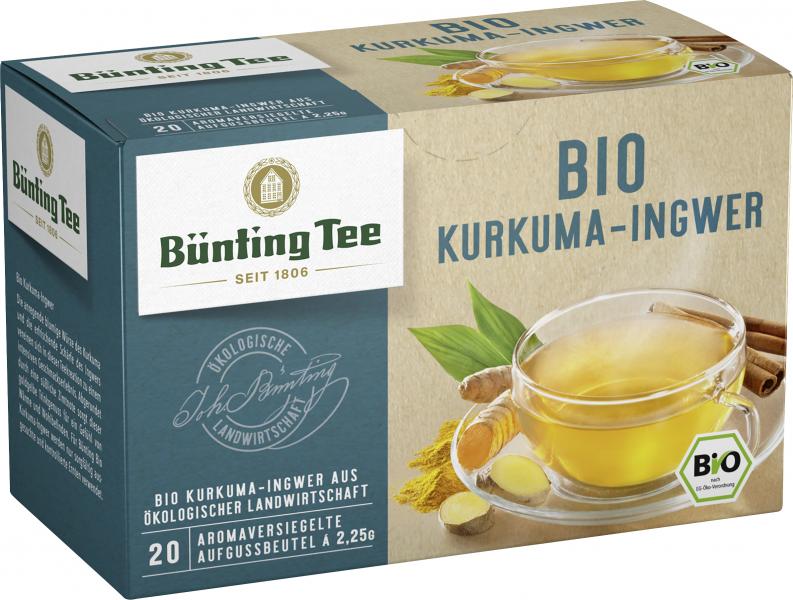 Bünting Tee Bio Kurkuma Ingwer von Bünting Tee