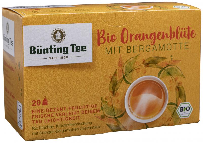 Bünting Tee Bio Orangenblüte mit Bergamotte von Bünting Tee