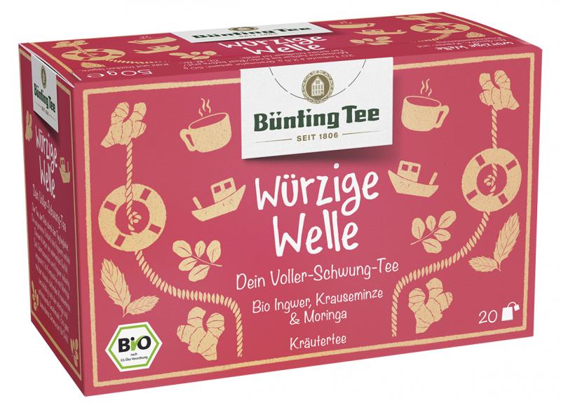 Bünting Tee Bio Würzige Welle von Bünting Tee