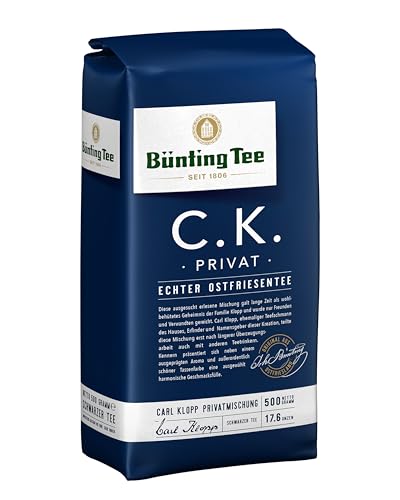 Bünting Tee C.K. Privat, 500g loser Tee 1er Pack von Bünting Tee