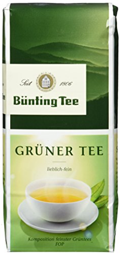 Bünting Tee Grüner Tee 250 g lose, 7er Pack (7 x 250 g) von Bünting Tee
