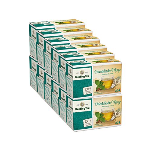 Bünting Tee Orientalische Minze 12er Pack von Bünting Tee