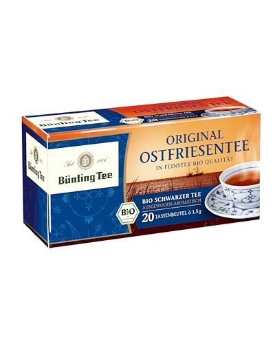 Bünting Tee Original Ostfriesentee, 20 Tassenbeutel, 24er Pack von Bünting Tee