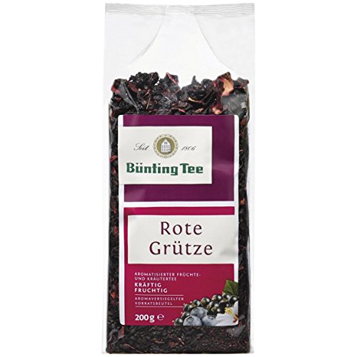 Bünting Tee Rote Grütze, 200g loser Tee, 1er Pack von Bünting Tee