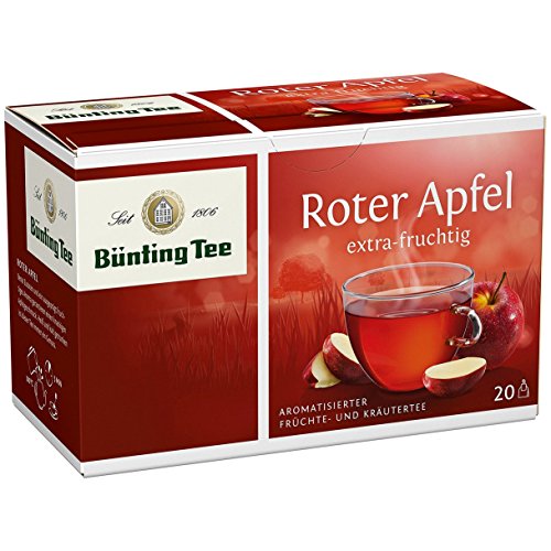 Bünting Tee Roter Apfel, 1er Pack von Bünting Tee