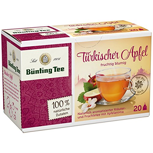 Bünting Tee Türkischer Apfel, 1er Pack von Bünting Tee